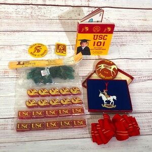 USC Christmas Party Decoration Set with one strand of 20 logo lights